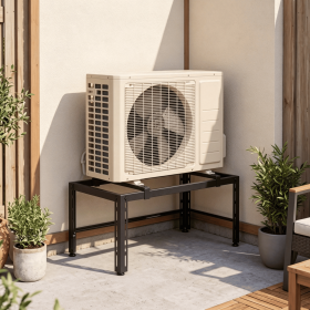 Heavy-Duty Outdoor AC Base for 9000-18000 BTU Ductless Air Conditioners Heat Pump - Durable Installation Kit