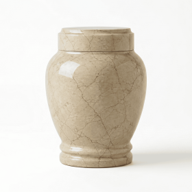Calla marble Cremation urn (size: 2.0)